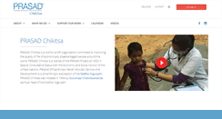 Desktop Screenshot of prasadchikitsa.org