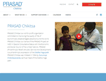 Tablet Screenshot of prasadchikitsa.org